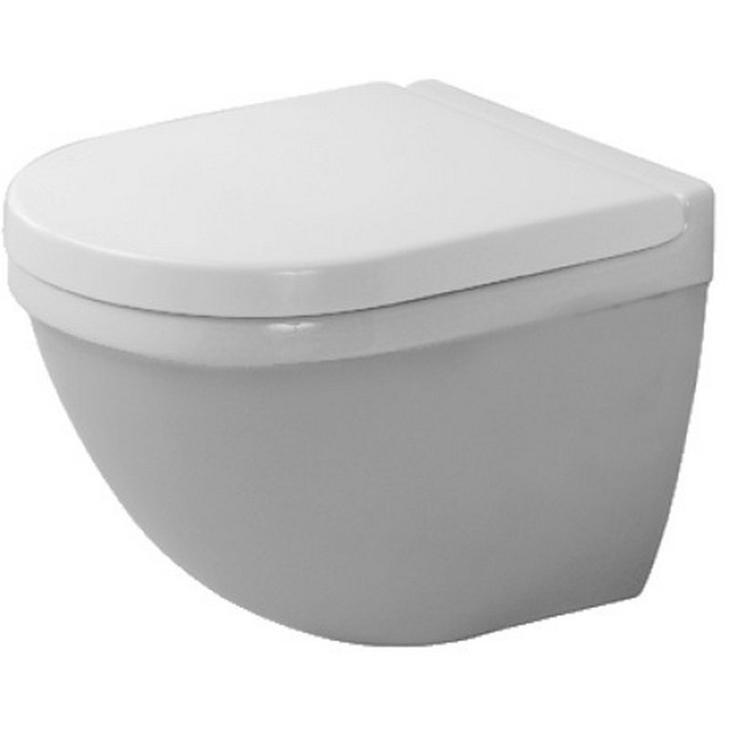 Duravit Starck Dual Flush Elongated Toilet Bowl (Seat Not Included